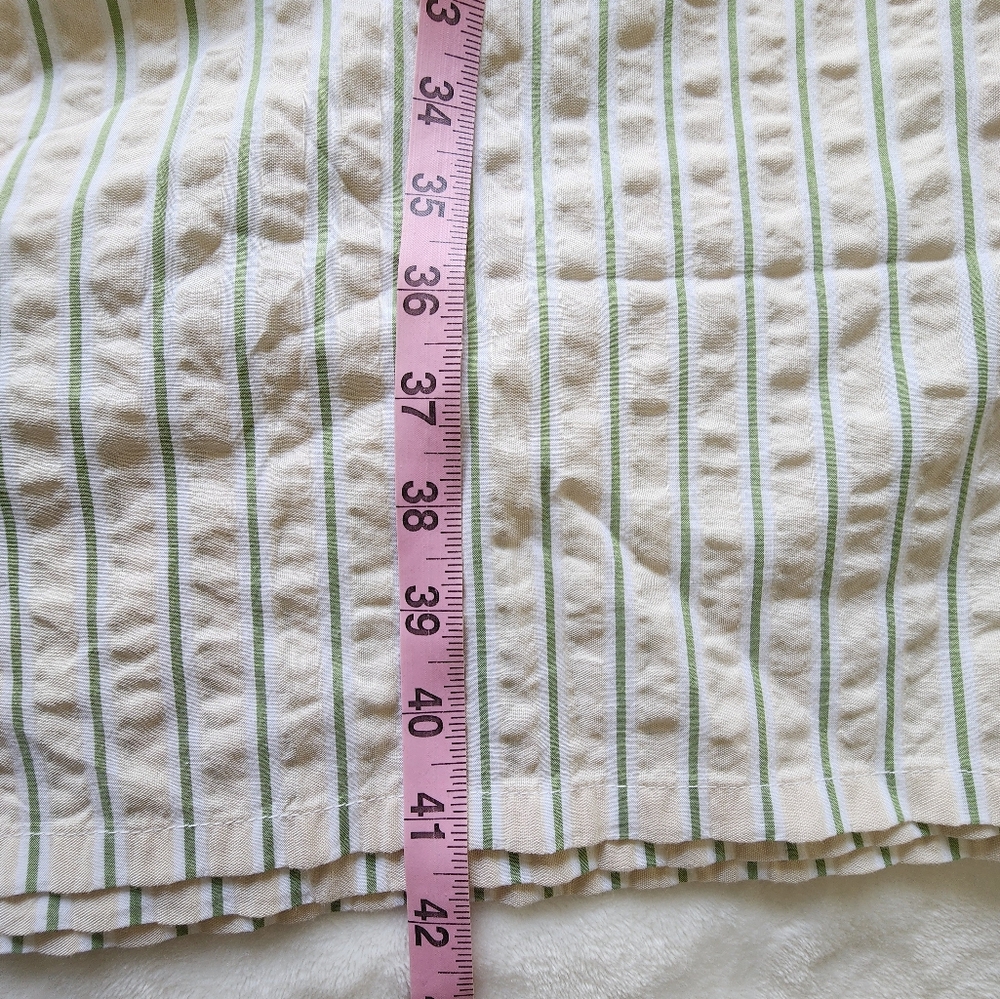 Aerie Off Duty Seersucker Side Tie Trouser PJ Pant - Picture 8 of 9